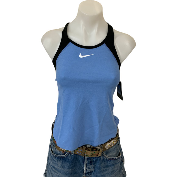 Nike Court Slam Tennis Mini Swoosh Tank Top Girls Medium or XXS Womens